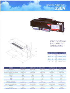 Model SSEA specifications