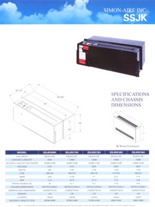 Model SSJK specifications