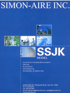 Model SSJK specifications