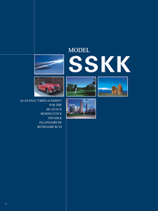 Model SSKK specifications