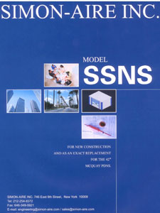 Model SSNS specifications