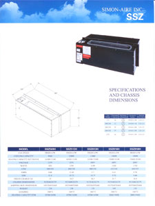 Model SSZ specifications